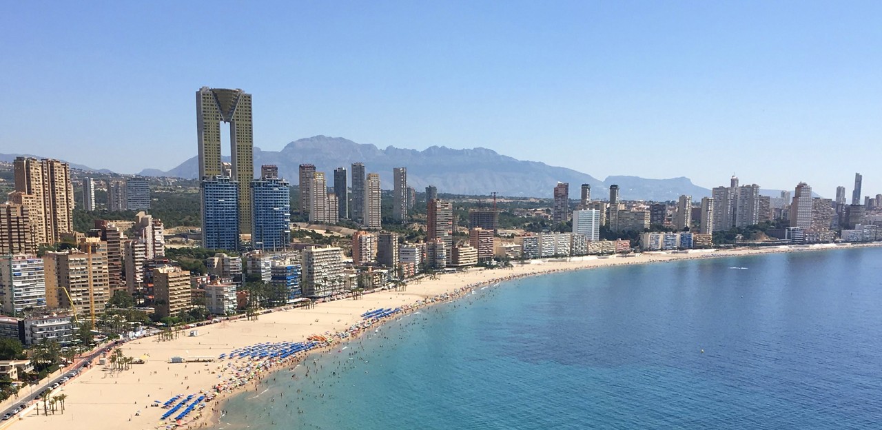 View of Benidorm